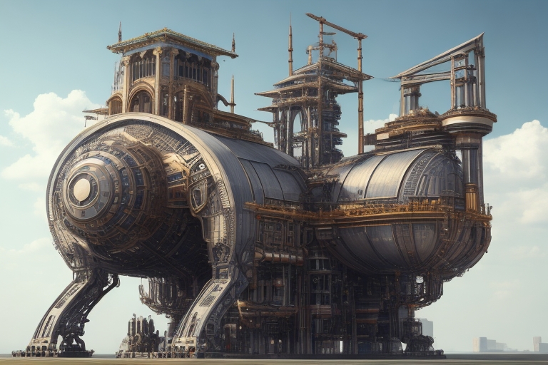 機械的な建築